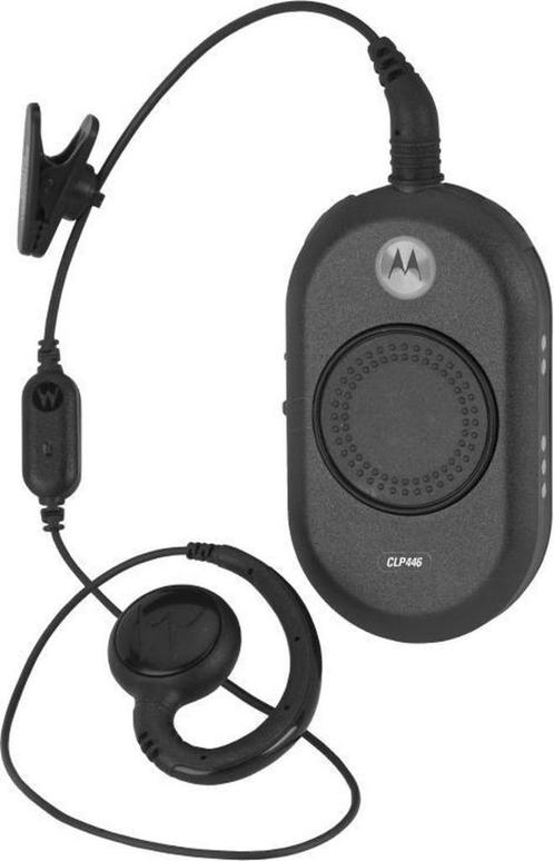 Walkie talkie Motorola CLP446, Telecommunicatie, Portofoons en Walkie-talkies, Gebruikt, Portofoon of Walkie-talkie, Handsfree-functie