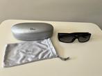 Christian Dior zonnebril zwart montuur lichtgrijze glazen, Ophalen, Gebruikt, Zonnebril, Zwart