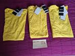 Nieuwe gele tshirts in grote maten, Ophalen of Verzenden, Nieuw, Maat 52/54 (L), Geel