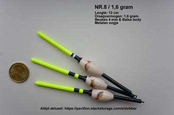 KARPERDOBBER HANDBUILT NR. 8 / 1,6 gram beschikbaar voor biedingen