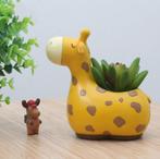 Giraffe Bloempot / Bloem Pot Bak Plantenbak Dier, Verzenden, Nieuw
