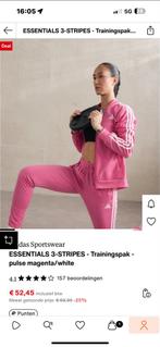 Adidas Trainingspak Roze, Maat 42/44 (L), Nieuw, Ophalen of Verzenden, Fitness of Aerobics