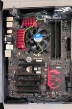 Setje: MSI B85-G43 gaming, 16 gb DDR3, i3 4330. Socket 1150, Computers en Software, Moederborden, ATX, Gebruikt, Ophalen of Verzenden