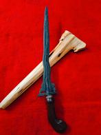 Antieke Keris Sepang 3 Luk Majapahit Pamor Ceprit Kris SUV68, Verzenden