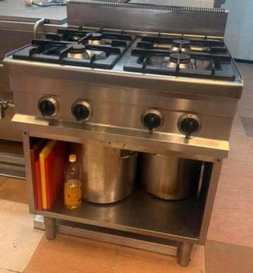 Horeca Gasfornuis - 4 Pits beschikbaar voor biedingen