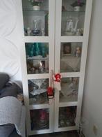 vitrine kast 190 h 80 breed 40diep, Ophalen, 50 tot 100 cm, Zo goed als nieuw, 150 tot 200 cm