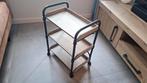 Leuke trolley bijzetkastje, Ophalen, Zo goed als nieuw, Minder dan 45 cm