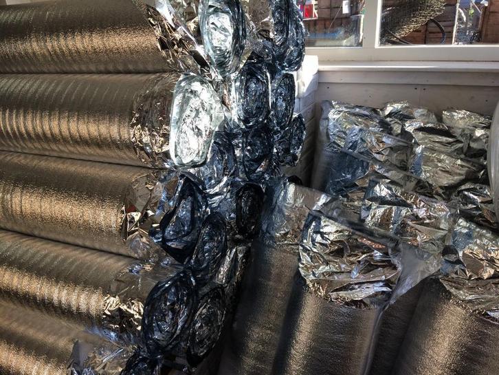 Alufoam ondervloer 2 à 3mm (30% KORTING!!!!), Huis en Inrichting, Stoffering | Vloerbedekking, Ophalen of Verzenden