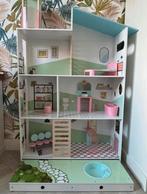 Poppenhuis voor Barbie met Meubels, Ophalen, Gebruikt, Poppenhuis
