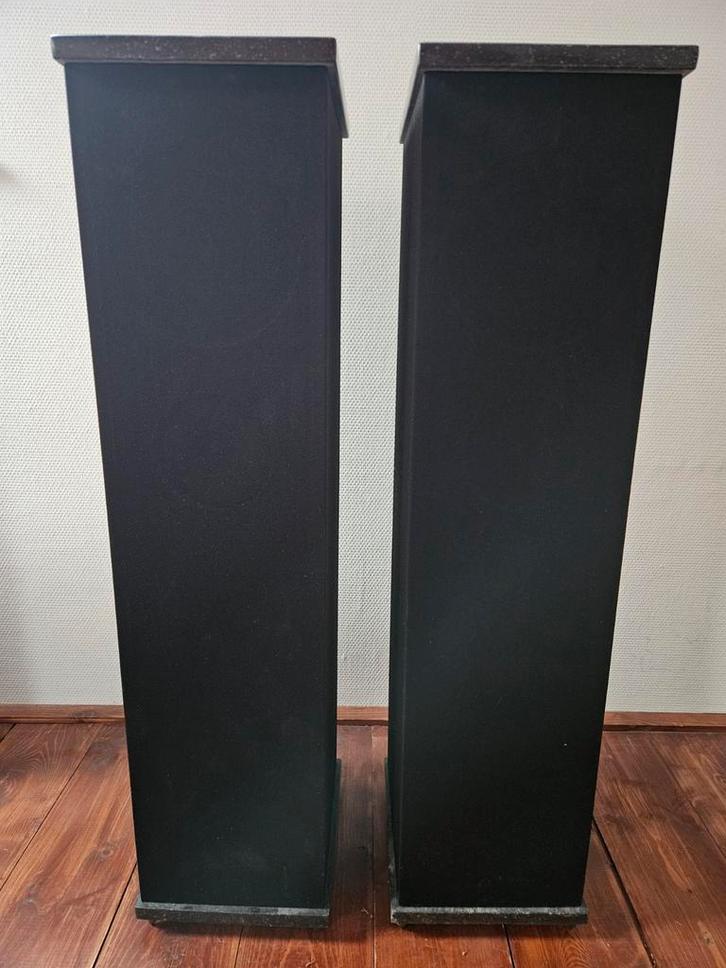 Impuls Model 34 Transmissie Luidsprekers, Audio, Tv en Foto, Luidsprekers, Gebruikt, Front, Rear of Stereo speakers, 60 tot 120 watt