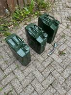 Jerrycan 20 liter metaal groen, Auto-onderdelen, Brandstofsystemen, Ophalen, Gebruikt