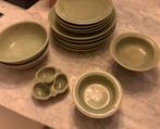 Lichtgroen Thai Celadon servies/ borden schalen, Ophalen of Verzenden
