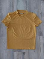 Okergeel T-shirt van Monki maat S, Geel, Ophalen of Verzenden, Zo goed als nieuw, Korte mouw