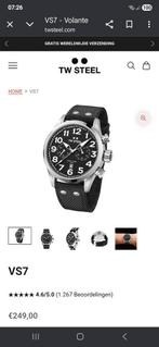 TW Steel horloge VS7, Sieraden, Tassen en Uiterlijk, Horloges | Heren, Overige merken, Gebruikt, Staal, Polshorloge