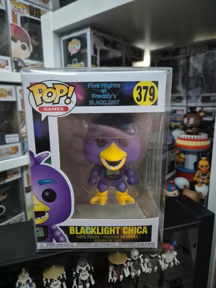 Funko pop five nights at freddys Blacklight Chica 379, Verzamelen, Poppetjes en Figuurtjes, Ophalen of Verzenden