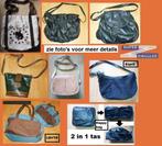 diverse tassen o.a Esprit, country style, LBVYR, 2 in 1 tas, Ophalen of Verzenden, Zo goed als nieuw