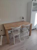 Mooie robuste tafel, Huis en Inrichting, Tafels | Eettafels, Ophalen, Zo goed als nieuw, Rechthoekig, 50 tot 100 cm