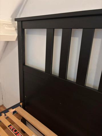 Ikea Hemnes bedframe 140x200 + lattenbodem - afbeelding 3