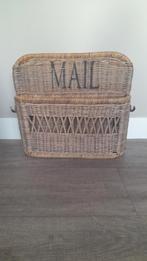 Rattan mail mand post mand, Huis en Inrichting, Ophalen of Verzenden, Zo goed als nieuw