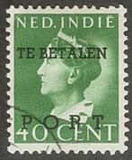 Ned. Indië 1948 Hulpportzegels NVPH P52 Gestempeld, Ophalen of Verzenden, Gestempeld, Nederlands-Indië