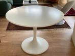 Ronde witte eettafel DOCKSTA Ikea Tulip tafel, Huis en Inrichting, Tafels | Eettafels, Ophalen, Overige materialen, Gebruikt, Rond