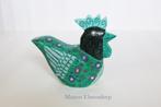 Uniek Handbeschilderd Houten Beeldje Haan " Rooster " Kunst, Ophalen of Verzenden