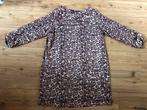 Gevoerde panter print jurk Lange mouw Maat 44 Norah, Kleding | Dames, Jurken, Bruin, Maat 42/44 (L), Ophalen of Verzenden, Zo goed als nieuw