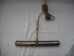 Schilderijlamp wandlamp dubbel  brons, Ophalen of Verzenden