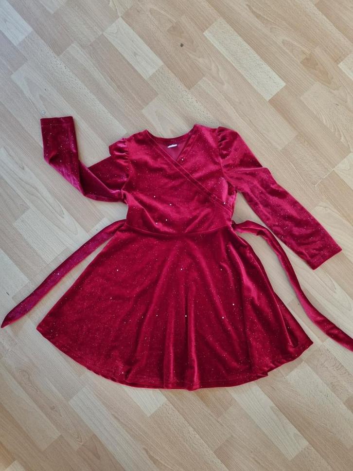 Glitter Jurkjes - Feestelijk en Stijlvol  maat 122-128, Kinderen en Baby's, Kinderkleding | Maat 122, Zo goed als nieuw, Meisje