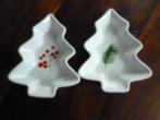 kerstservies  2 vormpjes dennenboom  Siaki 14 x 11 cm, Ophalen of Verzenden, Nieuw