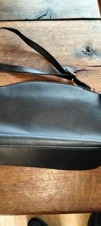 Mooie zwarte kleinere dames handtas tas schoudertas, ., Zwart, Ophalen of Verzenden, Zo goed als nieuw