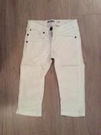 Prachtige witte Rags jeans broek maat 134 NIEUWSTAAT!, Broek, Meisje, Rags, Ophalen of Verzenden