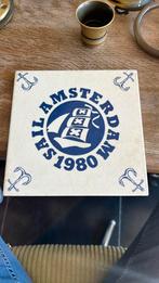 Mosa Holland tegeltje 15x15 Sail Amsterdam 1980, Ophalen