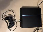 Playstation 4 - 1000gb (1tb) Zwart + 1 controller, Ophalen of Verzenden, Zo goed als nieuw, Met 1 controller, Original