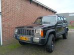 Jeep Cherokee 4.0 I 4WD U9 1988 Zwart LPG, Auto's, Jeep, Automaat, 730 kg, Zwart, Zwart