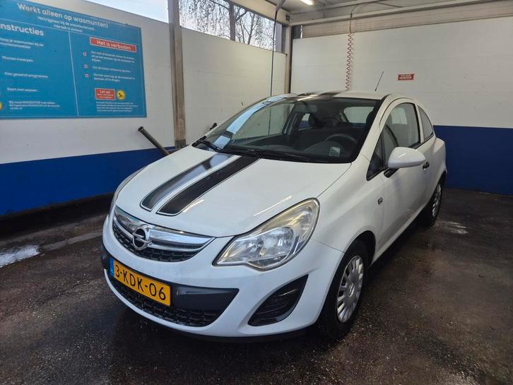 Opel Corsa 1.2 16V 3D 2011 Wit, Auto's, Opel, Particulier, Corsa, ABS, Airbags, Elektrische ramen, Radio, Traction-control, Benzine