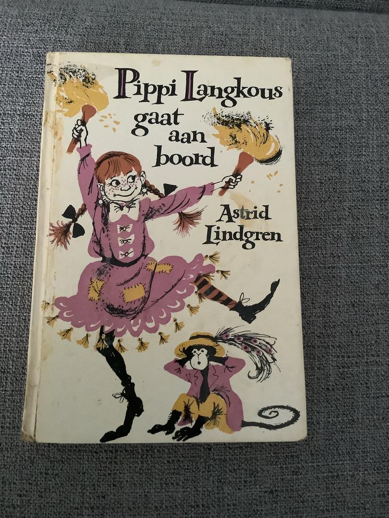 Pippi Langkous gaat aan boord - 1972, Ophalen of Verzenden, Gelezen, Fictie algemeen