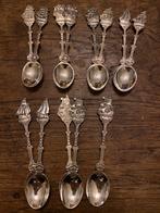 2 sets van 6 schepenlepeltjes, DE HH 90, Antiek en Kunst, Ophalen of Verzenden