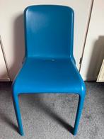Pedrali Italiaanse design kunststof stoelen blauw (5 stuks), Antiek en Kunst, Ophalen