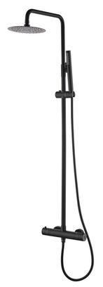 Wiesbaden Coral 304 Doucheset - Mat Zwart, Ophalen of Verzenden, Nieuw, Rvs, Douche