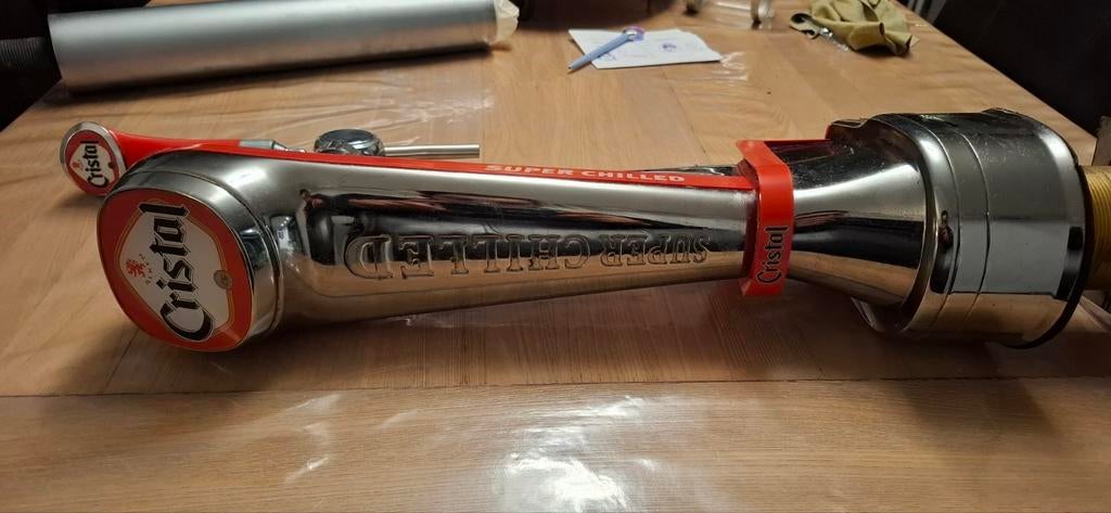 tapkraan cristal alken superchilled, Verzamelen, Biermerken, Zo goed als nieuw, Overige merken, Ophalen