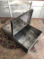 Antieke, metalen bank kluis lade, Verzenden