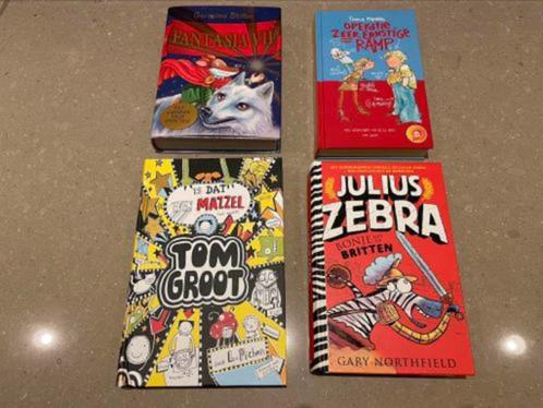 Als nieuw set van 4 kinder boeken 10 - 12 jaar populair, Boeken, Kinderboeken | Jeugd | 10 tot 12 jaar, Zo goed als nieuw, Fictie