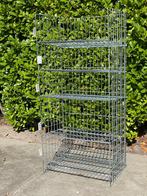 Draadmand racken, opslag kasten, in hoogte verstelbaar, Ophalen, Met plank(en), 50 tot 100 cm, Zo goed als nieuw