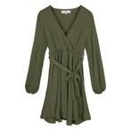 Nieuw Chiffon jurkje / Groen / Maat: M, Maat 38/40 (M), Nieuw, Ophalen of Verzenden, Boven de knie