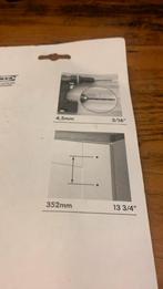 6 sets van de Lansa 160 mm IKEA keukengrepen, Ophalen of Verzenden, Zo goed als nieuw, Overige kleuren, Minder dan 50 cm