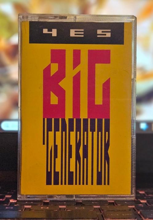 Yes - big generator - Cassette, Cd's en Dvd's, Cassettebandjes, Gebruikt, Origineel, Rock en Metal, 1 bandje, Verzenden