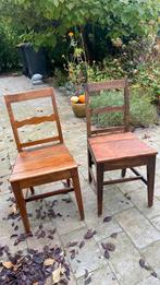 2 antieke stoelen uit Zweden zonder kussens b ., Antiek en Kunst, Ophalen of Verzenden