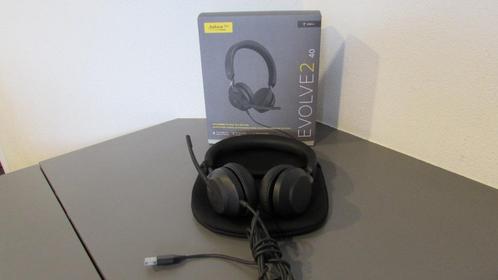 Jabra Evolve 2 40 HSC130 Stereo USB headset ZGAN, Computers en Software, Headsets, Zo goed als nieuw, On-ear, Bedraad, Ophalen of Verzenden