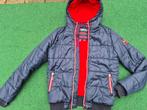Superdry jas winterjas bomberjack Maat L, Maat 52/54 (L), Blauw, Ophalen of Verzenden, Zo goed als nieuw